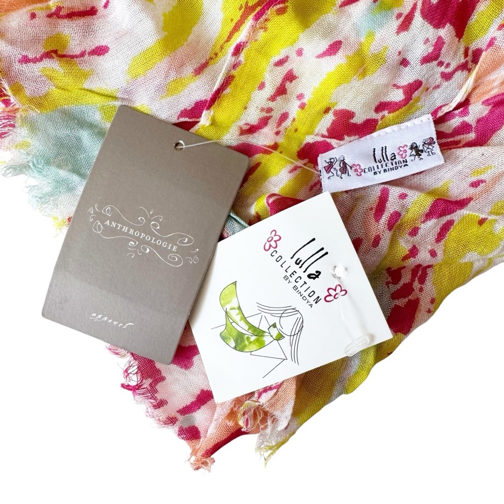 Anthropologie No. 45 Scarf - Lulla by Bindya | NWT - Picture 9 of 10
